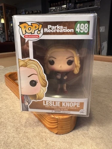 Funko Pop! Television: Parks and Recreation Leslie Knope #498 New w/ Protector