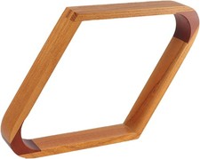 Solid Wood Billiard 8-Ball Triangle / 9-Ball Diamond Pool Ball Racks for 2-1/4"