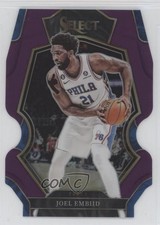 2022-23 Panini Select Premier Level Purple Prizm Die-Cut 47/99 Joel Embiid 11es