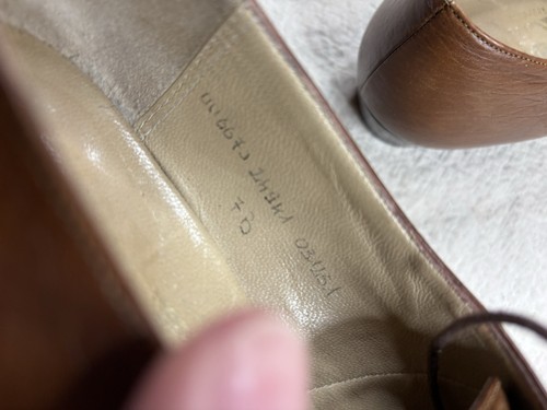 Salvatore Ferragamo Shoes Womens Brown Loafer Italian Leather Size 7 - Picture 11 of 15
