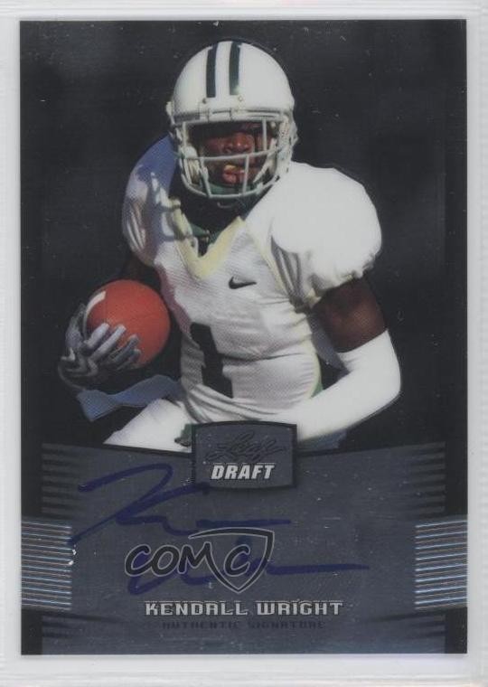 2012 Leaf Metal Draft Kendall Wright #KW1 Rookie Auto RC 0b0