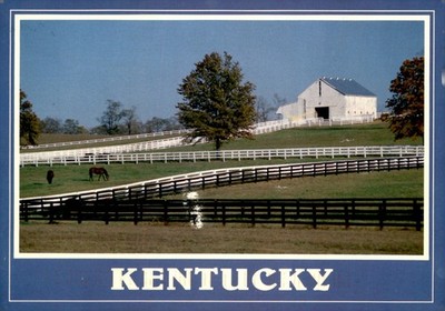 Greetings from Kentucky, 1989 - Garnett Graf & Peg Munichill Postcard