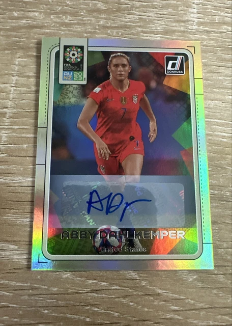 2023 Panini Donruss FIFA Women's World Cup - Abby Dahlkemper #219 Silver...
