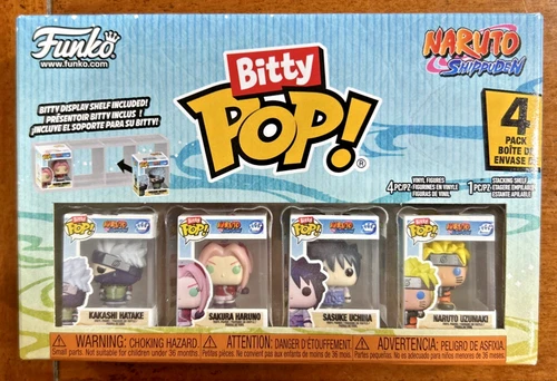 Funko Bitty Pop!: Naruto - Bitty Pop! Naruto 4-Pack Series