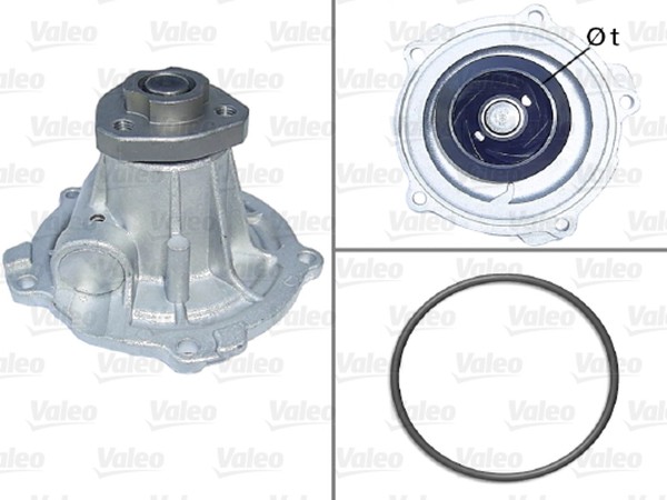 Wasserpumpe MotorküHlung Valeo 506513 FüR Audi VW A4 Skoda Passat Seat B5 AVG C5-image