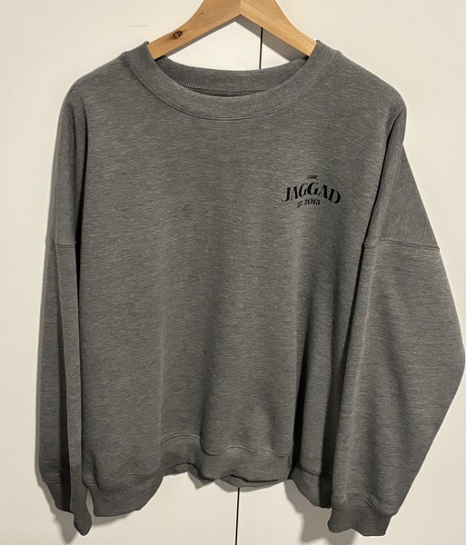 Jaggard Grey Pull Over Crew Neck Jumper XXL