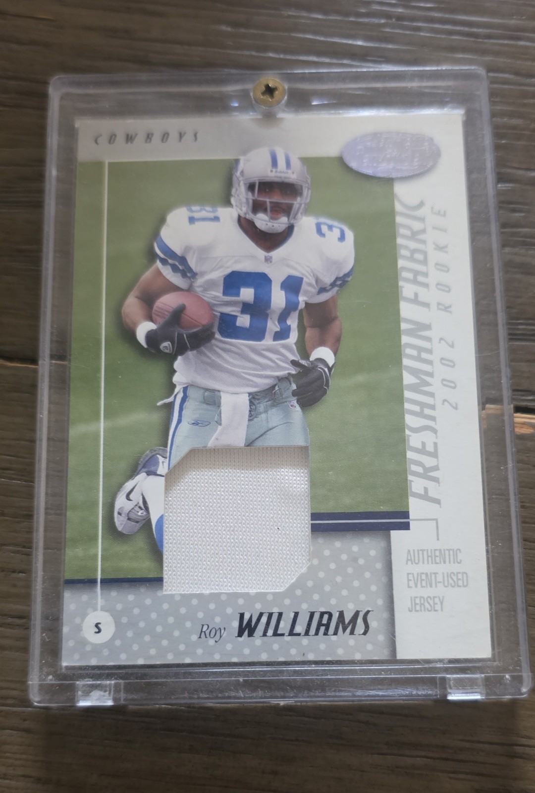 2002 Leaf Certified - Freshman Fabric Roy Williams #131 /800 (MEM, RC)
