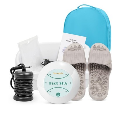VnioLife Ionic Foot Bath Detox Machine Ion Foot Detox Spa for Home Portable D...
