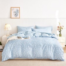 - Floral Comforter Set with Sheets, Coquette Cottagecore Aesthetic Flower Sha...