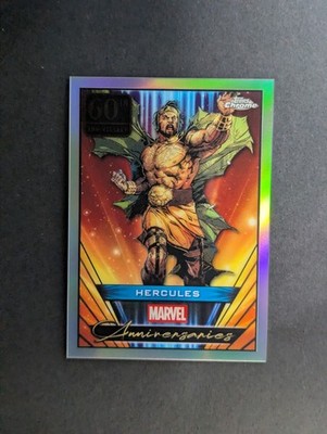 Hercules 2025 Topps Chrome Marvel 60th Anniversary Refractor Card-#MA-3
