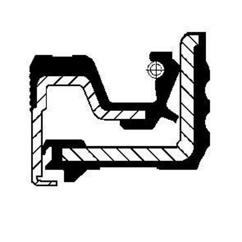 DIFFERENZIALE ASSE POSTERIORE originale Mercedes-Benz W204 2043507214