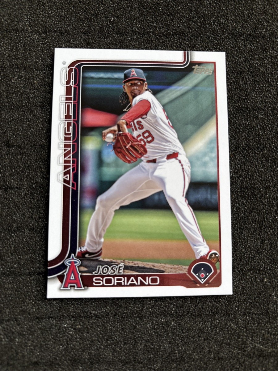 2025 Topps Series 2 Jose Soriano #669 Los Angeles Angels Baseball