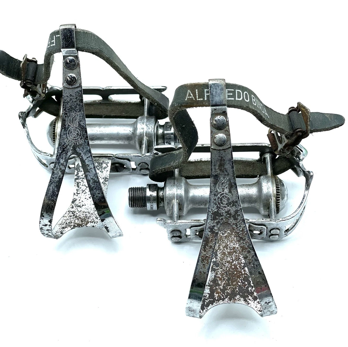 Pédales Campagnolo Vintage En Alliage, Sans Clip, 9/16 - Pour Vélo De Course Ou Randonnée
