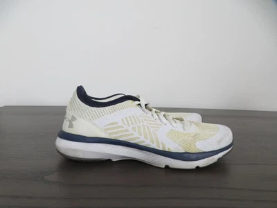 Under Armour Micro G Press Zapatos Mujer 9 Blanco Tenis para Correr 1285804-100 - Imagen 1 de 4