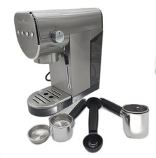 ProfiCook Espressomaschine 2in1 Kaffeekapseln sowie Espressopulver Espresso