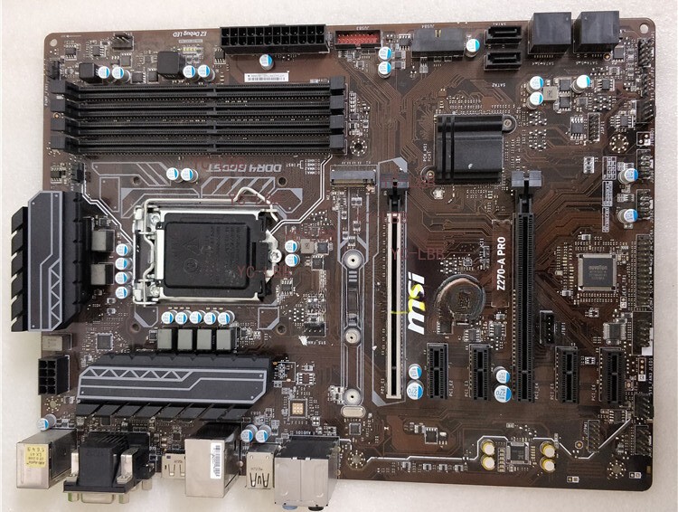 MSI Z270-A PRO LGA 1151 Intel Motherboard for sale online | eBay