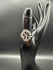 Retired 60 Years Anniversary James Avery Tree Of Life Ring 925 Silver Size 8.75