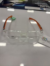 Safilo Kids SA 0005 Size 45/16/125 Clear/orange/black Brand New Kids Glasses