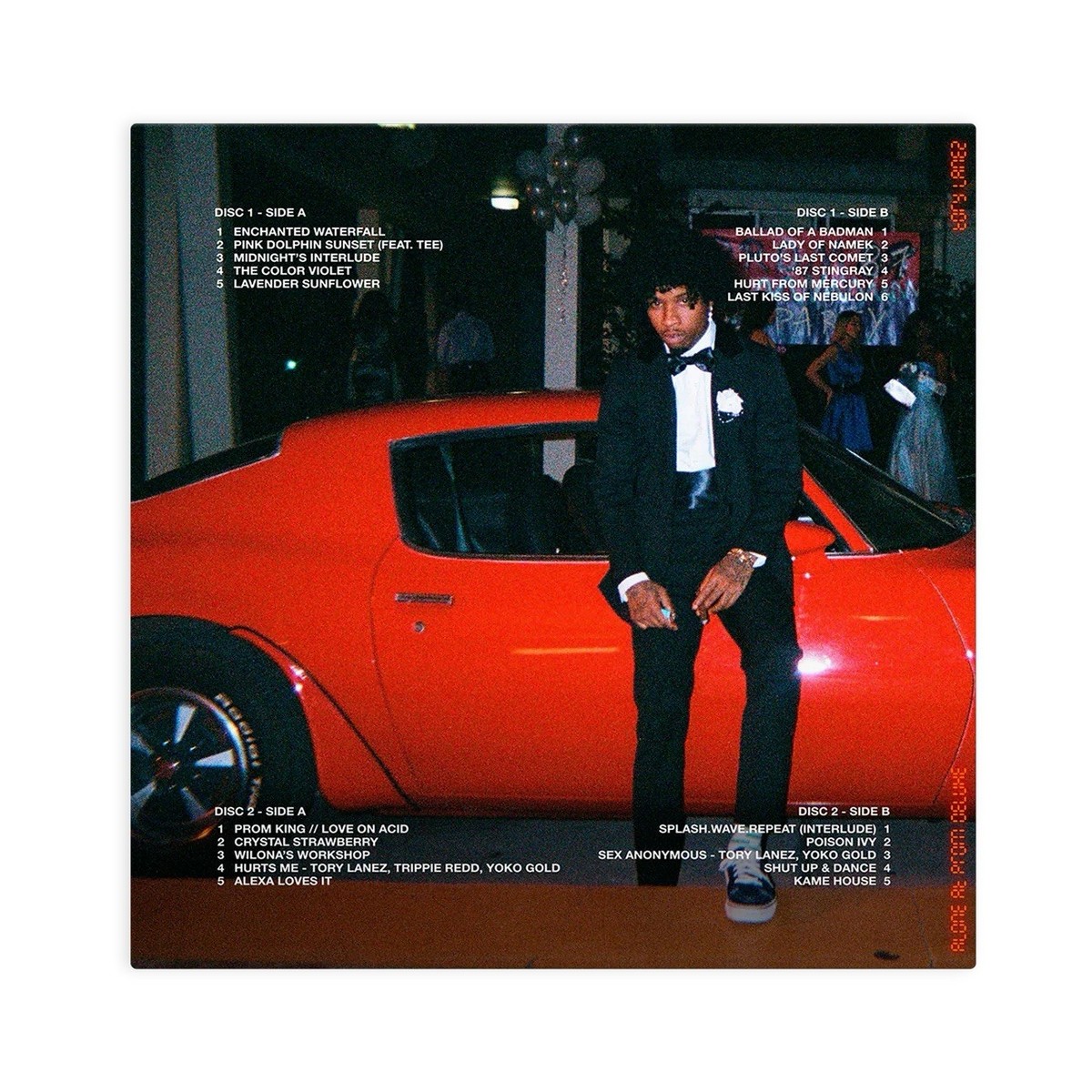Tory Lanez Alone at Prom Deluxe Gatefold Orange 2LP Vinyl Record