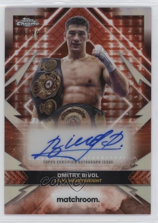 2024 Topps Chrome Championship Auto /99 Dmitry Bivol #CAS-DB