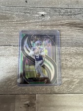 2024 Panini Select - Premier Level J.J. McCarthy #134 Black & Green Shock Prizm