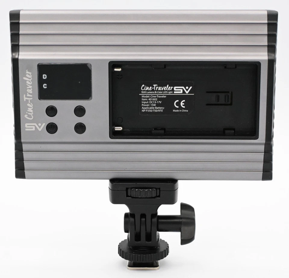 Smith-Victor Cine-Traveler 1500-Lumen Bi-Color LED Light - Image 3 of 4