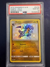 2019 POKEMON SUN & MOON HIDDEN FATES #SV39 GABITE-HOLO PSA 10 on eBay