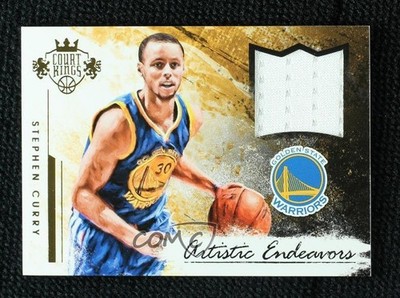 2015 Panini Court Kings Artistic Endeavors Jerseys 263/299 Stephen Curry #27 s6i