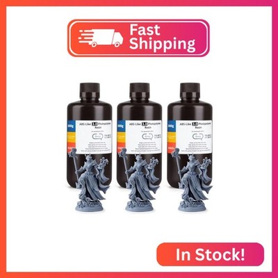 ELEGOO ABS-Like 3D Printer Resin 3.0, 405nm UV-Curing Photopolymer Resin for Mar