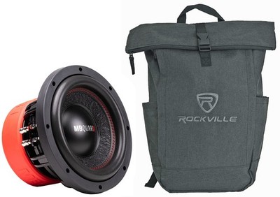 MB Quart RW1-254 10'' Subwoofer 800 Watt RMS DVC 4 Ohm Car Audio Sub+Backpack