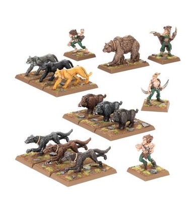 Warhammer The Old World Wood Elf Beast Pack - Sealed