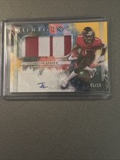 2021 Origins #187 Jaelon Darden Buccaneers Rookie WR Jersey Auto /10
