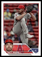 2023 Topps Update Matt Moore Los Angeles Angels #US274
