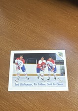 1991 Ultimate - Scott Niedermayer, Pat Falloon, Scott Lachance #56 (RC)