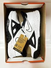Nike Air Zoom Diamond Elite Turf White Iridescent - Black Outlined