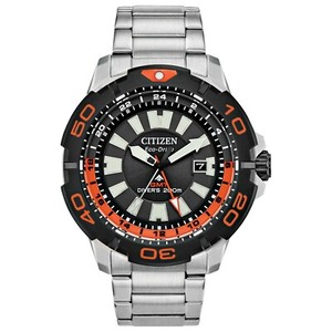 Citizen Eco-Drive Promaster GMT Men's Silver-Tone 44mm Diver's Watch BJ7129-56E - Click1Get2 Half Price