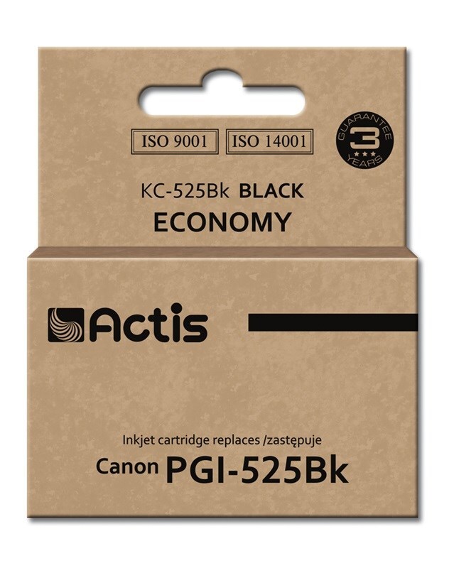 5901452156688 Тонировочный патрон Actis KC-525BK аналог Canon PGI-525Bk Стандартный 2490₽