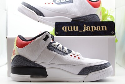 Size 7 - Air Jordan 3 SE-T Japan Exclusive Fire Red for sale