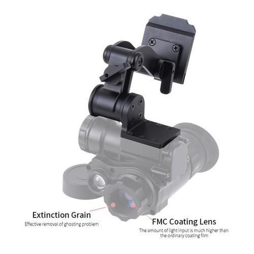 NVG10 Night Vision Goggles Monocular 6x Zoom IP66 For Helmet Hunting Observation - Picture 9 of 18