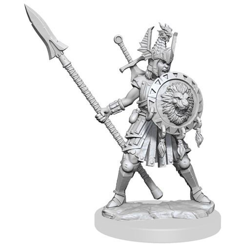 D&D Frameworks - Human Fighter (1) Miniature Wizkids - Picture 1 of 2