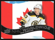2020-21 Upper Deck #WW-29 Brad Marchand NHL Worldwide