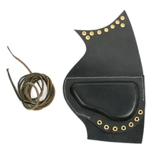 U.S. Garand Rifle Leather Sniper Rifle Cheek Pad- Black