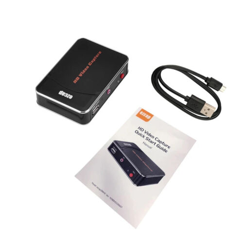 1080p HDMI Game Video Capture Card USB AV Grabber Recorder Mikrofon in TV Loop, kein PC - Bild 11 von 16