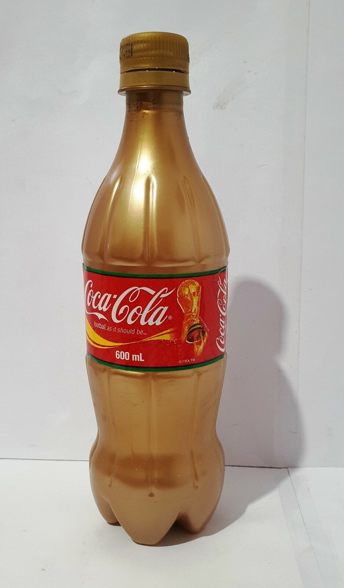 Coca-Cola ソーダファンテン記念品　非売品　アンティーク COCA COLA 2006 FIFA WORLD CUP Souvenir GOLD Plastic 600mm COKE