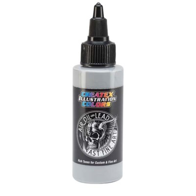 Createx Illustration Colors AIR OIL LEAD Airbrush NEUTRAL GREY 5 - 30 ml 500501