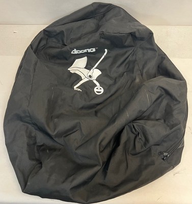 Doona Baby Car Seat Travel Bag Black Backpack -Used- FREE S/H