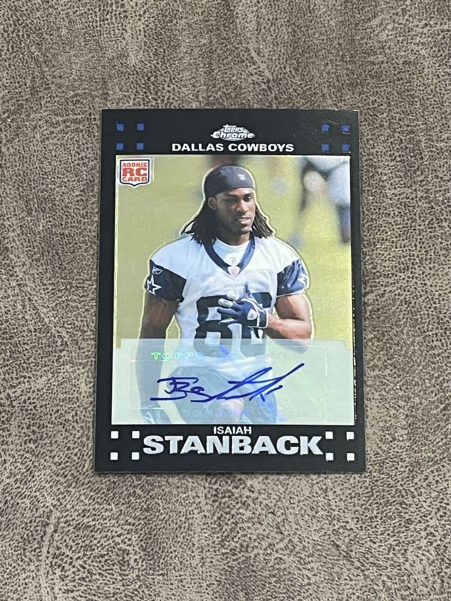 2007 Topps Chrome Isaiah Stanback #TC175 NM-MT Rookie RC AUTO
