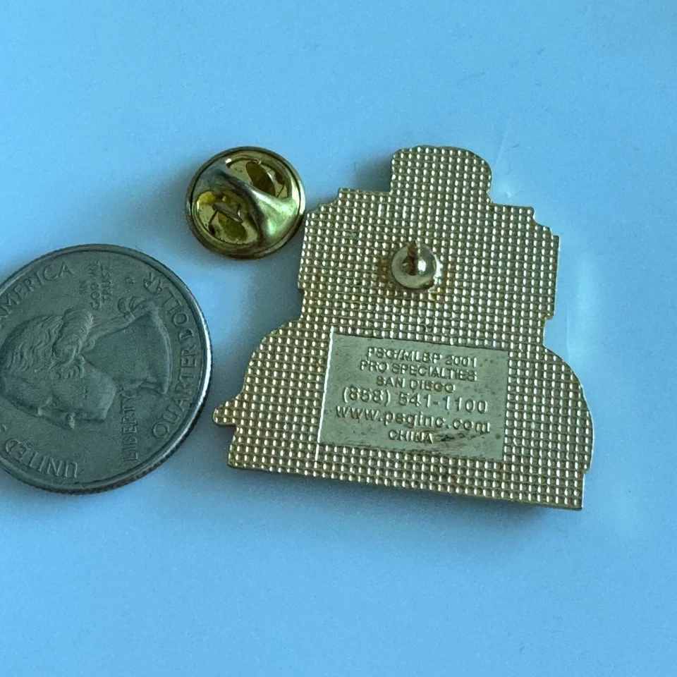 2001 AL Division Series Pin – Indians vs Mariners MLB Playoffs Badge - Image 3 of 4