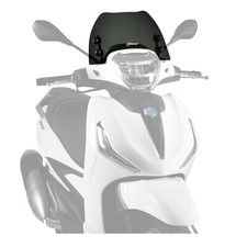 MF5152 Pare-Brise Spoiler Noir Fumée FACO piaggio beverly 300 400 HPE 2021/2024