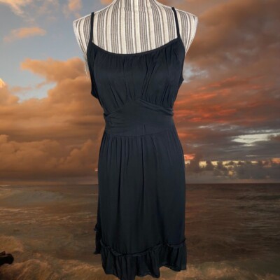 NWOT Black Summer Back Bow Tie Sun Dress Flowy Lightweight Knee Length Size S | eBay NWOT Black Summer Back Bow Tie Sun Dress Flowy Lightweight Knee Length Size S | eBay